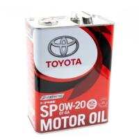 Моторное масло TOYOTA 0W-20 SP Motor Oil 4л