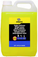 BARDAHL ENGINE ANTIFREEZE Антифриз концентрат G12+ желтый, 5л