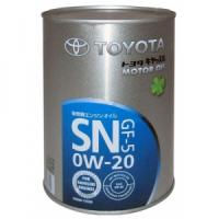 Моторное масло TOYOTA 0W-20 SP Motor Oil 1л