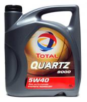 Моторное масло TOTAL Quartz 9000 5W-40, 4л
